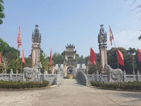 Vãn cảnh đền thờ Nguyễn Xí - Thái sư cương Quốc công, Tướng quốc