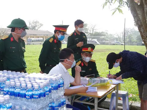 Hà Tĩnh: Bàn giao hơn 600 công dân đã hoàn thành thời gian cách ly tập trung