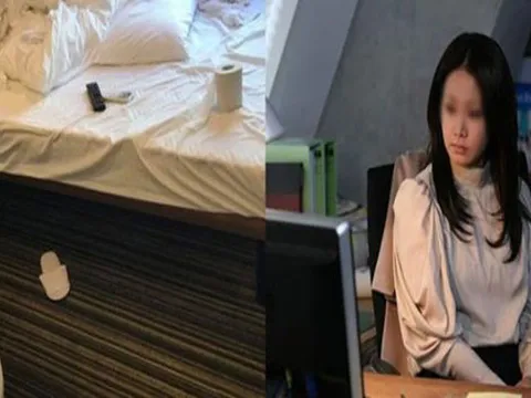 Chồng ôm ấp ô sin chán chê thì cô ta mới chỉ lên camera: “Trước khi đi vợ anh lắp cái này mà em quên béng mất”