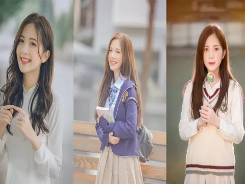 “Hot girl đồng phục” khoe ảnh áo dài khiến triệu trái tim phải xao xuyến