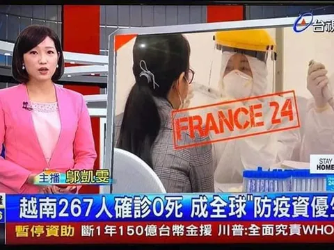 Kênh thời sự Đài Loan khen nức nở Việt Nam phòng dịch thuộc top đầu thế giới, vẫn chưa có người nào phải bỏ cuộc