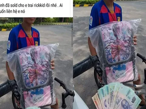 Dân mạng xôn xao cậu học sinh bỏ gần 7 triệu đồng để mua chiếc balo “nhìn không khác gì cặp tiểu học” làm nhiều người tranh cãi