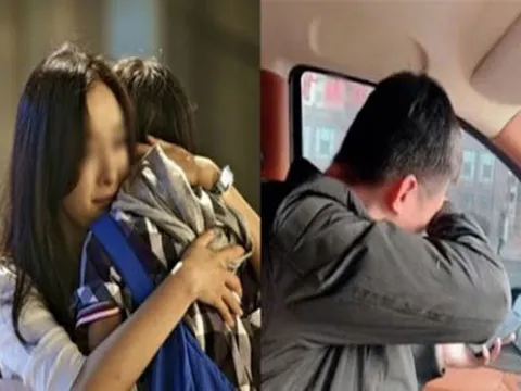 Biết bố mua lọ nước hoa đắt tiền để tặng bồ, con trai bèn lấy trộm rồi bảo: “Mẹ ơi bố tặng mẹ này”