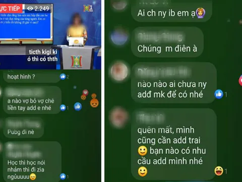 Phẫn nộ cảnh học sinh biến lớp học trên truyền hình thành nơi kiếm người yêu, bình luận phản cảm trêu chọc giáo viên