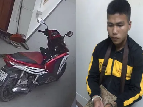 Bắt đối tượng trộm xe máy ở Quảng Bình rồi về Hà Tĩnh tiêu thụ
