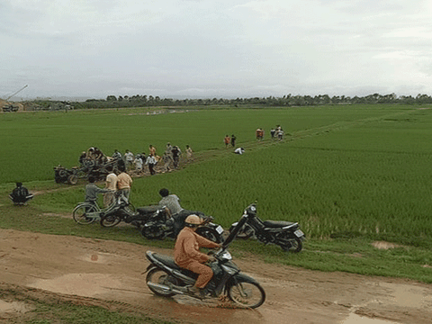 Nghệ An: Đang kéo lúa về nhà, người đàn ông bị sét đánh tử vong