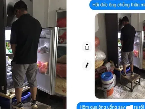 Phát hiện tủ lạnh có mùi lạ, vợ truy tìm ra nguyên nhân chính “đức ông chồng” là thủ phạm đã tưới vào khi nhậu xong