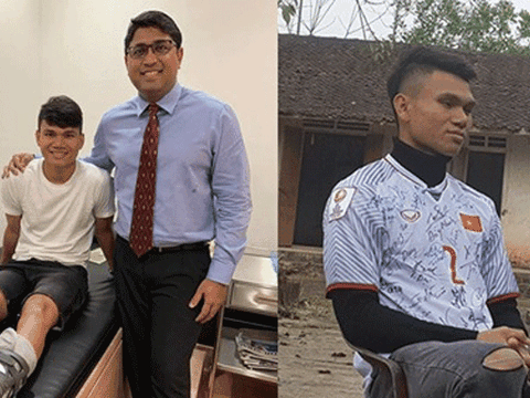 Tương lai mờ mịt của cầu thủ nhà nghèo nhất ĐTVN: Còng lưng trả nợ cho mẹ, bị đau suốt 2 năm chưa bình phục