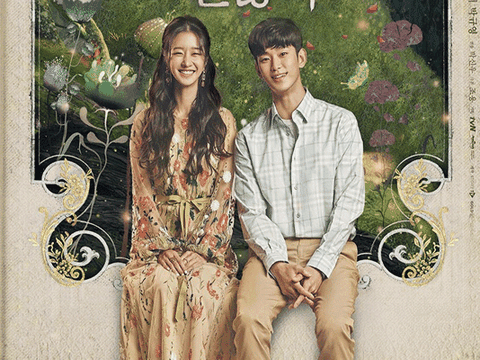 Phim "Psycho But It’s Okay" tung poster đẹp như cổ tích: Kim Soo Hyun tựa hoàng tử, Seo Ye Ji tựa công chúa