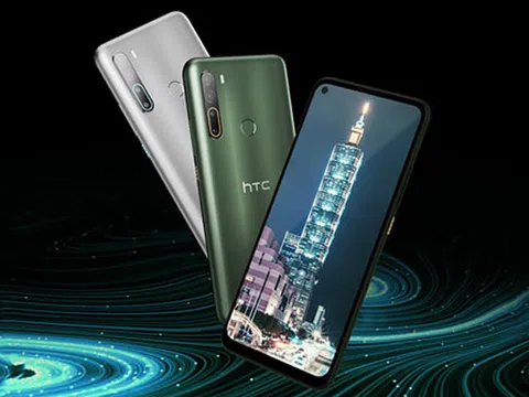 HTC ra mắt smartphone 5G, RAM 8 GB, pin 5.000 mAh, giá gần 15 triệu