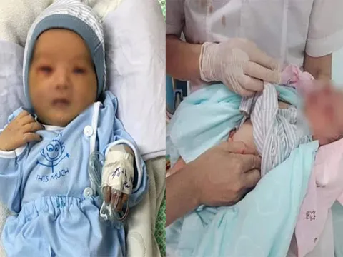 Chưa có người thân đến thăm hỏi bé trai bị bỏ rơi dưới hố ga