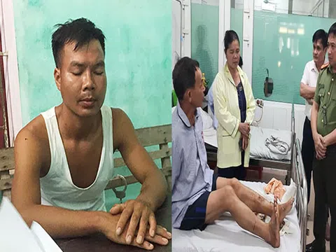 Hà Tĩnh: Đến mời lên làm việc, công an bị 3 cha con đuổi chém đứt gân chân