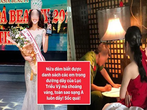 Đường dây “bán diêm” của tú ông Lục Triều Vỹ bị lộ thêm một Hoa Hậu có giá 50.000$: Từng đoạt Hoa hậu sắc đẹp Châu Á 2017 tại Thái Lan
