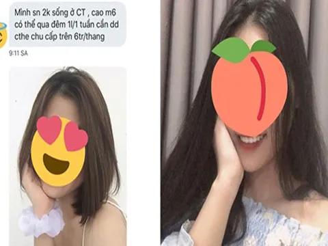 Phát hiện đường dây 99, 2k chủ động tìm “Sugardaddy” bao nuôi: Mỗi tháng chu cấp 7 – 10 triệu, hứa sẽ ngoan