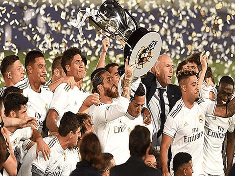 Real Madrid chính thức đăng quang La Liga 2019-2020