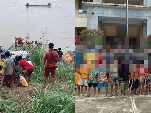 Ngăn chặn 7 hộ gia đình nhập cảnh trái phép vào Việt Nam bằng đường thủy