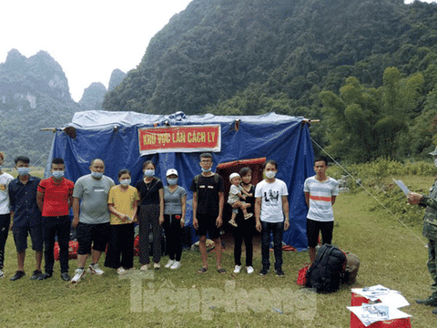 Ngăn chặn 40 công dân nhập cảnh trái phép ở Cao Bằng