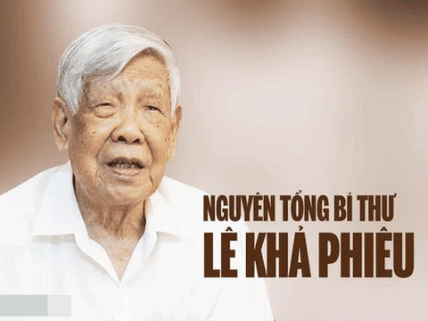 Nguyên Tổng Bí thư Lê Khả Phiêu từ trần