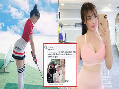 Đến bây giờ Âu Hà My mới lên tiếng về thân phận thật của người đàn ông cùng đánh golf, đáp trả tin đồn "nhún nhảy” trên Audi