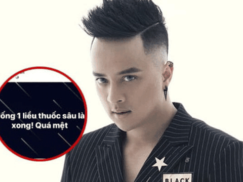 Cao Thái Sơn bất ngờ đăng dòng trạng thái muốn tự sát