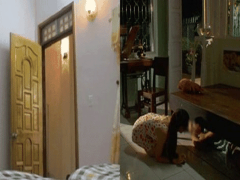 Bố vợ trốn dưới gầm giường bắt quả tang con rể, đến lúc lao ra thì ú ớ phát hiện đó là thông gia