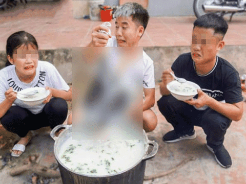 Sở TT&TT Bắc Giang vào cuộc vụ con trai bà Tân nấu cháo gà nguyên lông