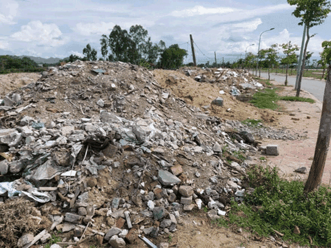 TP Vinh (Nghệ An): Vẫn chưa có lời giải cho “bải toán” rác thải xây dựng