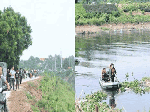 Hiện trường tìm thấy thi thể nữ sinh Ngân Hàng mất tích