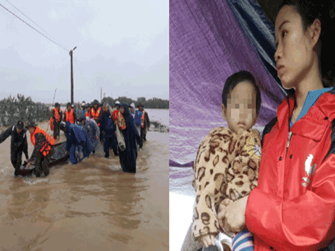 Nghệ An: Người phụ nữ đi làm bị nước lũ cuốn trôi, bỏ lại con thơ 3 tuổi