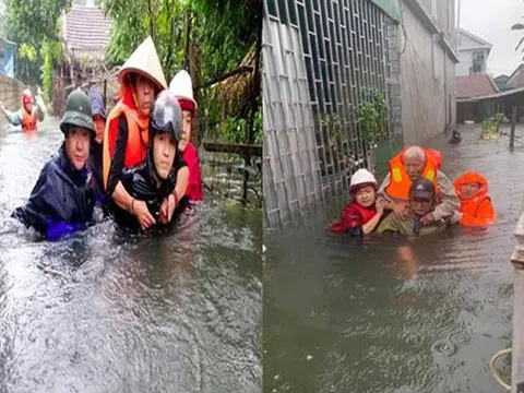 Lãnh đạo TP.Vinh (Nghệ An) đi "học tập" ở phía Nam khi dân đang gồng mình chống lũ