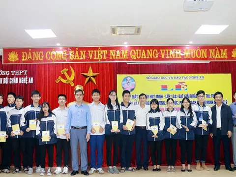 Nghệ An: Đạt 13 giải Nhất học sinh giỏi Quốc gia