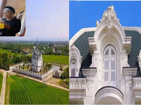 Tòa bạch dinh xa hoa giữa đồng của cụ bà bán rau 80 tuổi ở Hà Tĩnh