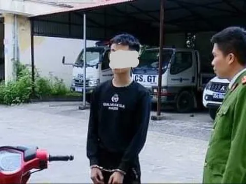 Thiếu niên 14 tuổi người Nghệ An cùng đồng bọn gây ra 10 vụ cướp giật, trộm cắp