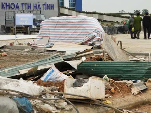 "Nhếch nhác, ô nhiễm" quanh Bệnh viện TTH Hà Tĩnh