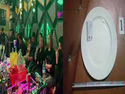 Bắt quả tang 11 nam, nữ vào quán karaoke "bay lắc" cùng ma túy