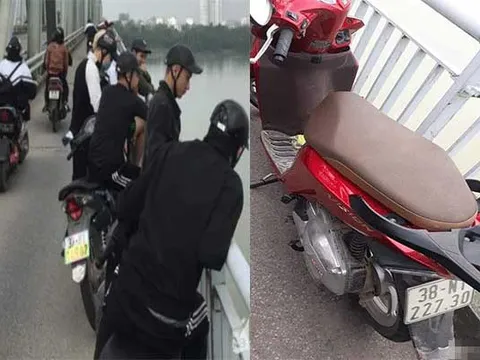 Vụ nghi vấn mẹ trẻ Hà Tĩnh để lại xe máy, ôm con bị bệnh bại não nhảy cầu tự tử: Vì sao dừng tìm kiếm?